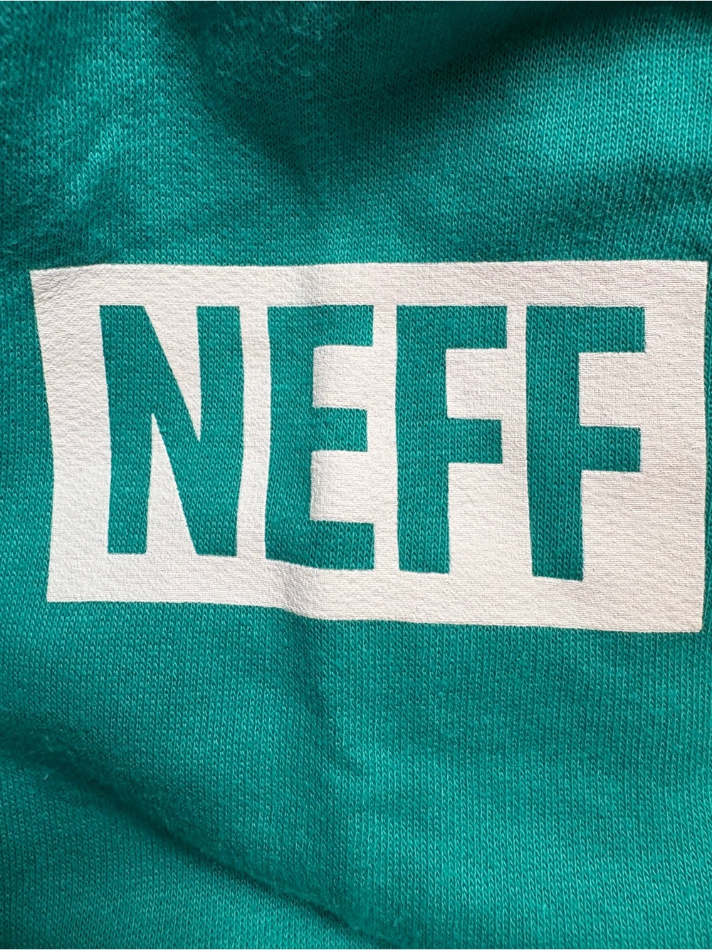 Neff Disney Aladdin Jasmine Teal Graphic Print Pullover Hoodie Women's M - Picture 6 of 7